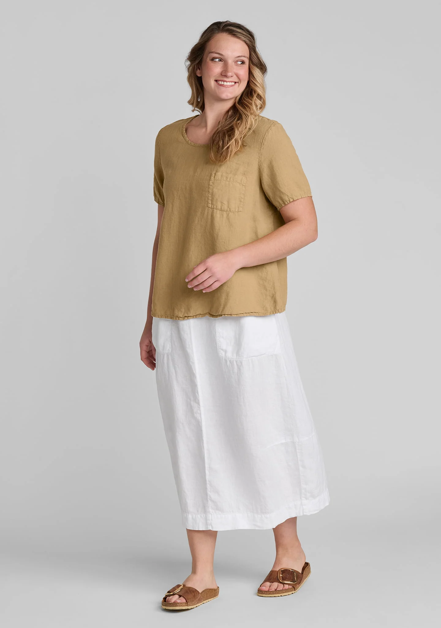 Urban Skirt - Linen Skirt - Image 3