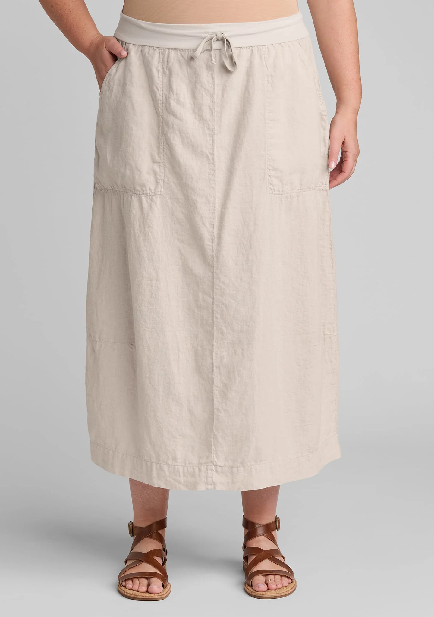 Urban Skirt - Linen Skirt - Image 5