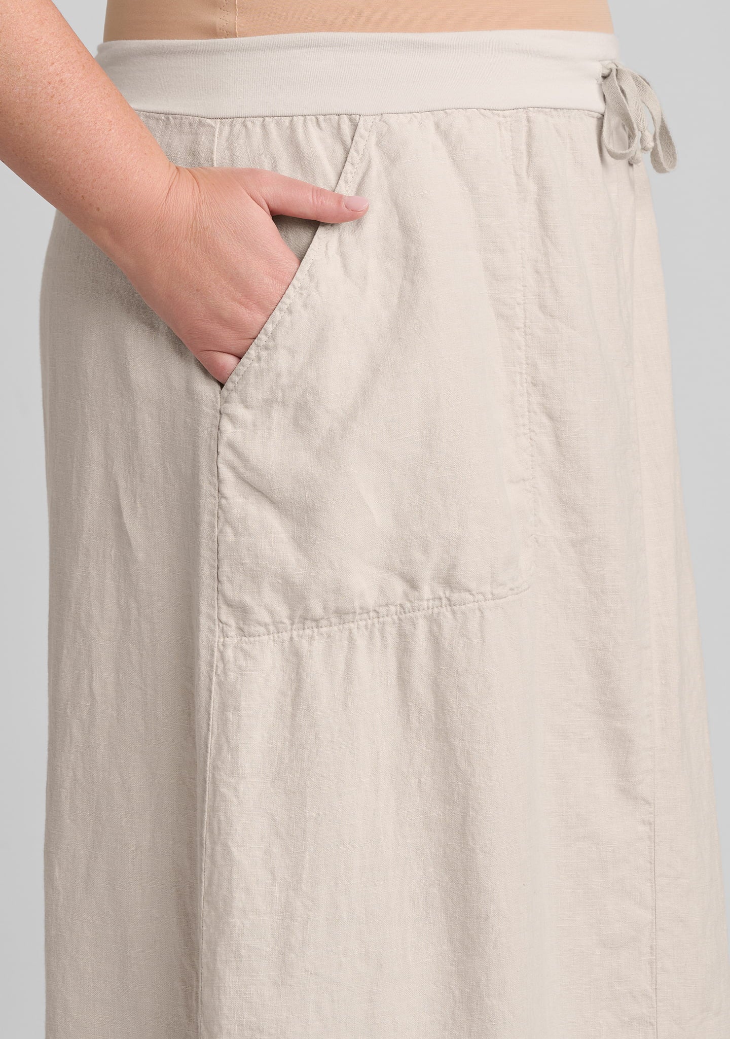 Urban Skirt - Linen Skirt - Image 6