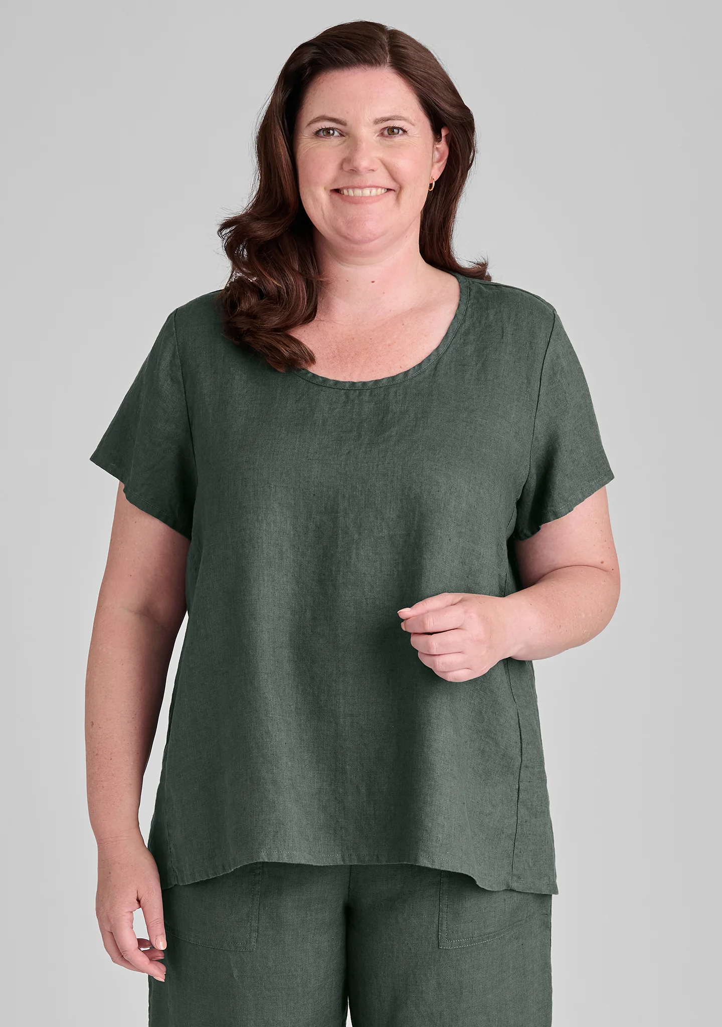 Weightless Tee - Linen T Shirt - FINAL SALE