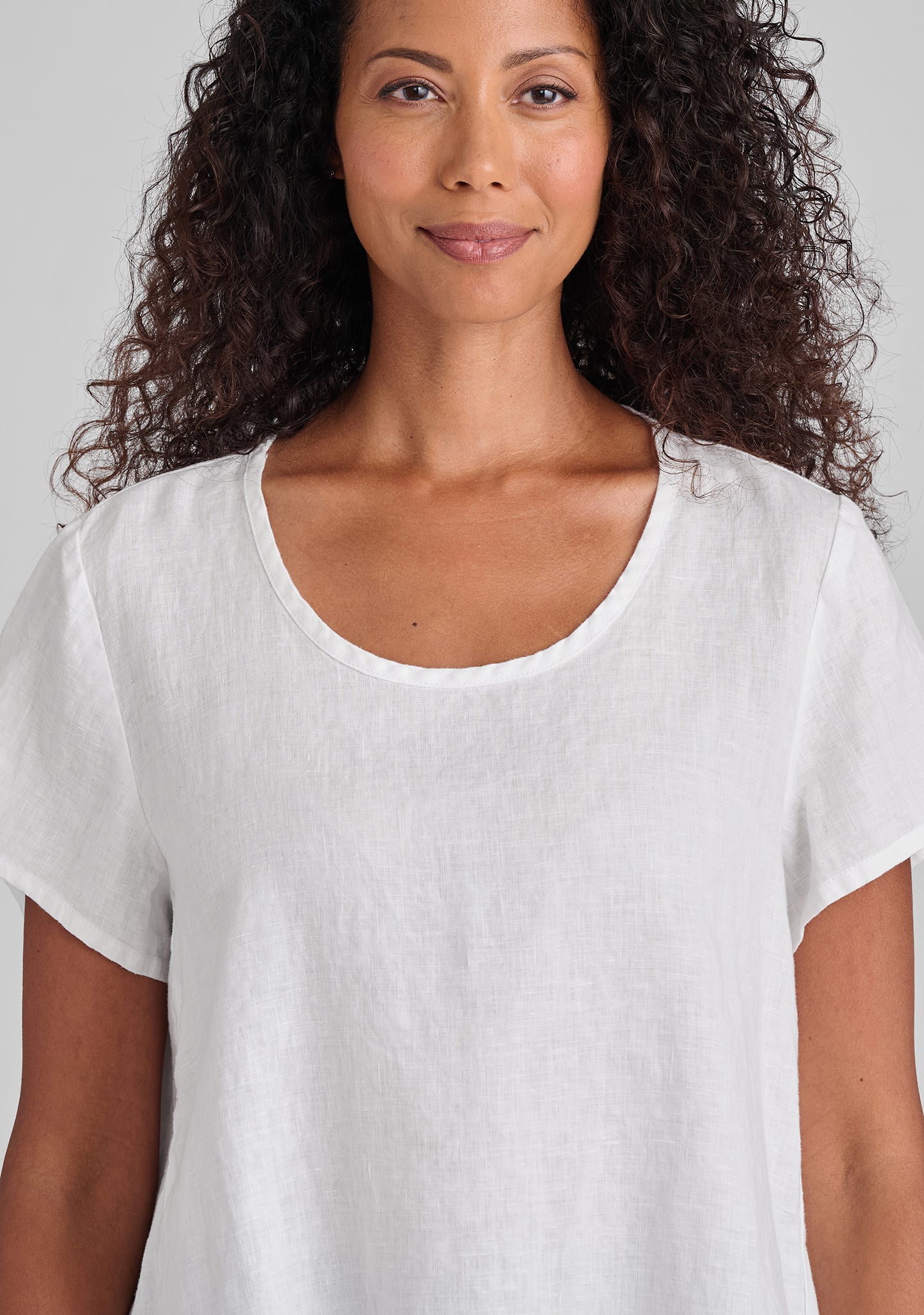 Weightless Tee - Linen T Shirt - FINAL SALE - Image 6