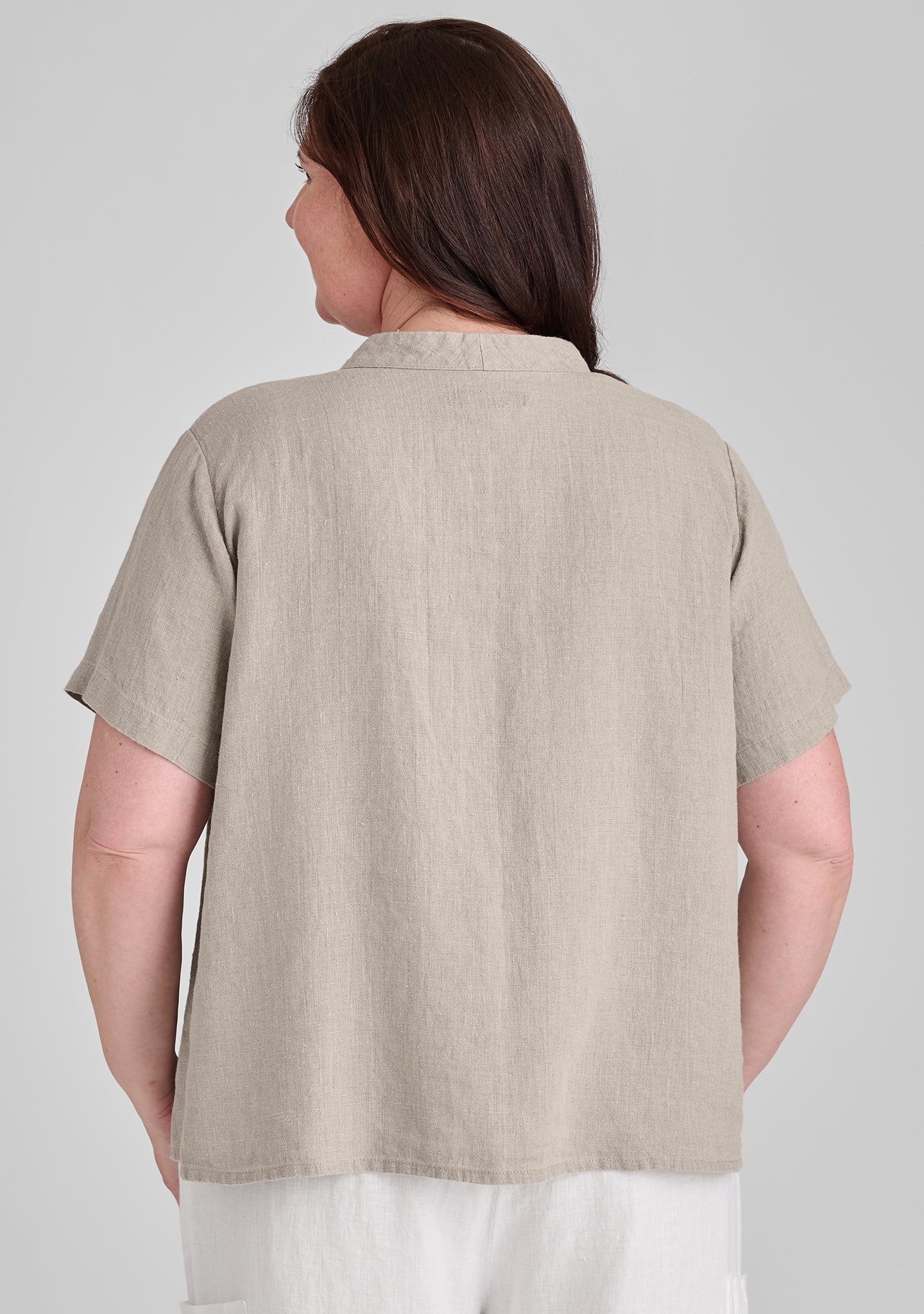 Zdenka Blouse - Linen Button Down Shirt - FINAL SALE - Image 7