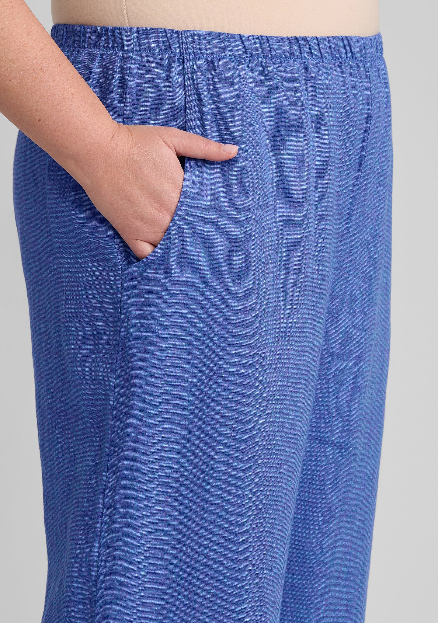 Zen Pant - Linen Pant With Elastic Waist - Image 11