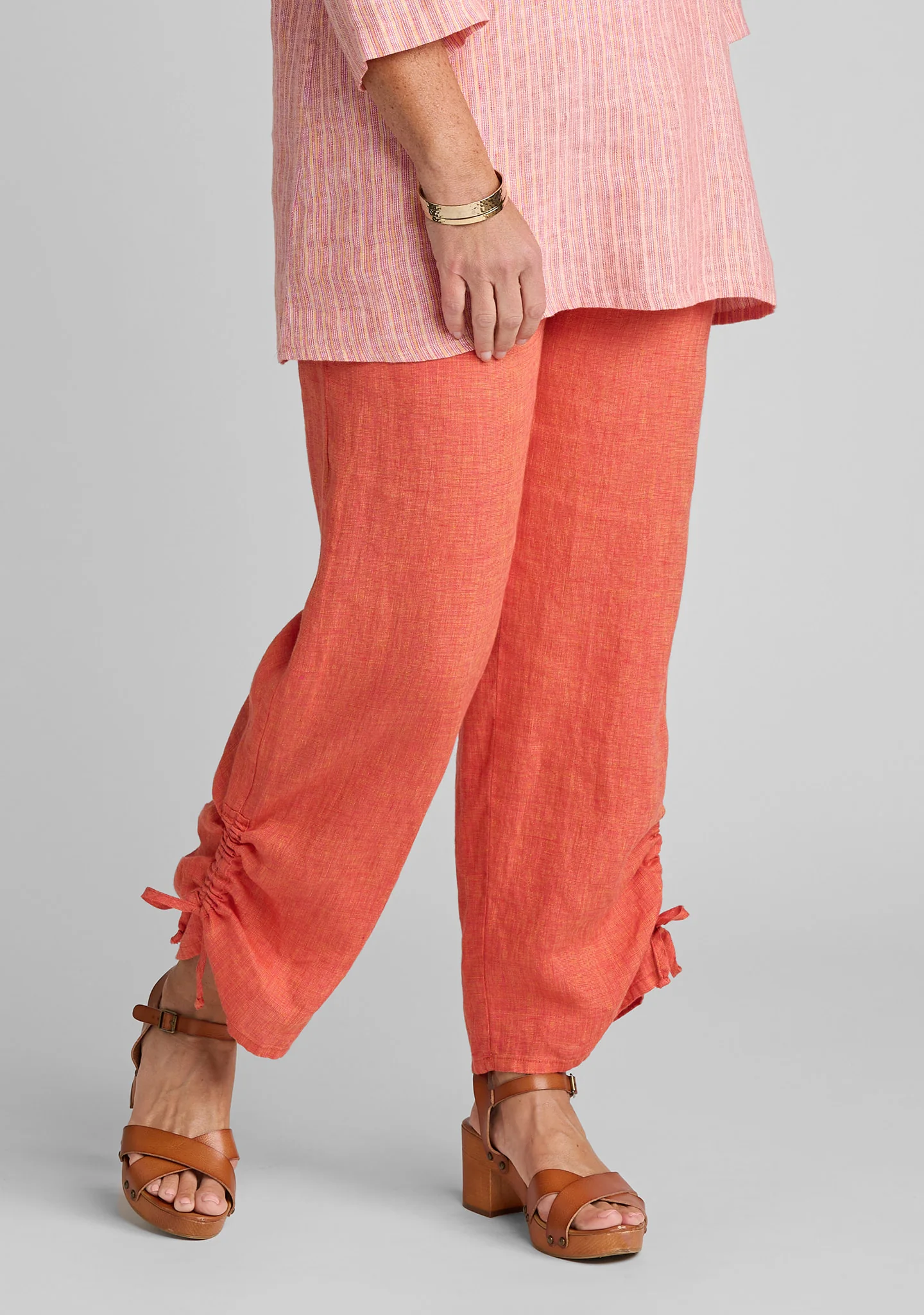 Zen Pant - Linen Pant With Elastic Waist - Image 4