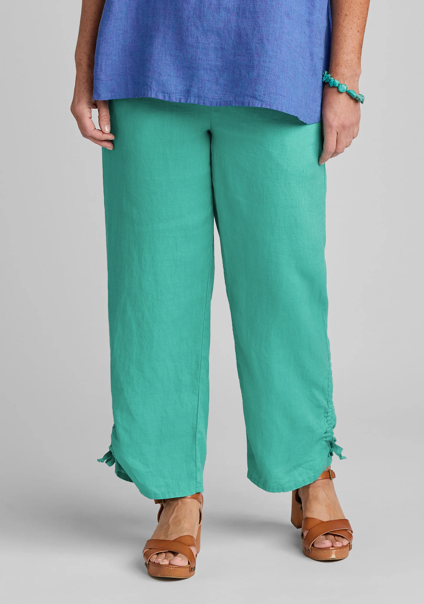 Zen Pant - Linen Pant With Elastic Waist - Image 6