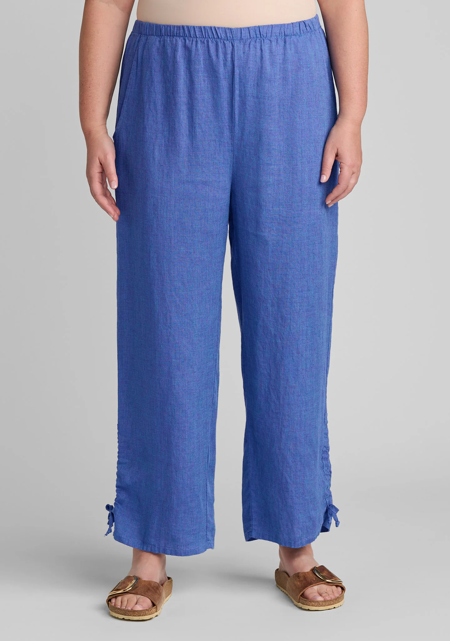 Zen Pant - Linen Pant With Elastic Waist - Image 9